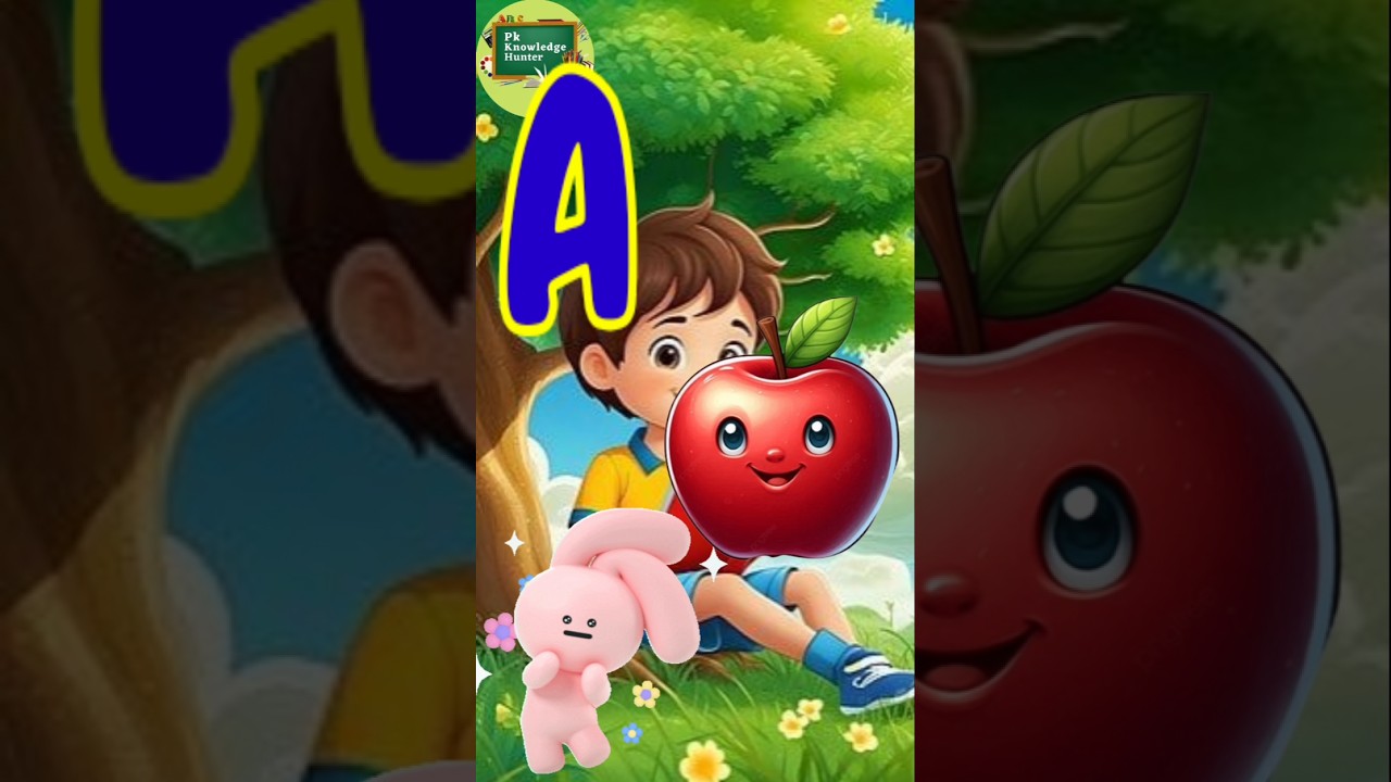 ABCD | A to Z Alphabets | abc song | Nursery rhymes |  Pk Knowledge Hunter