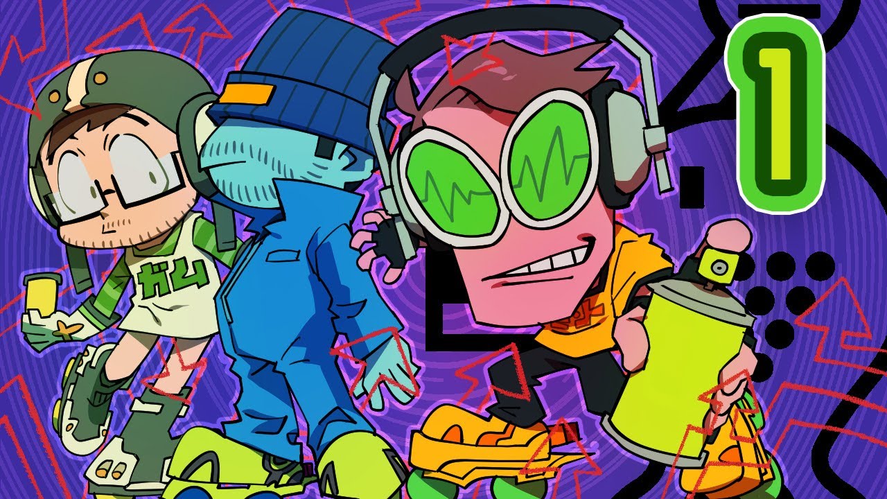 SuperMega играет JET SET RADIO - EP 1: OnlyBalls