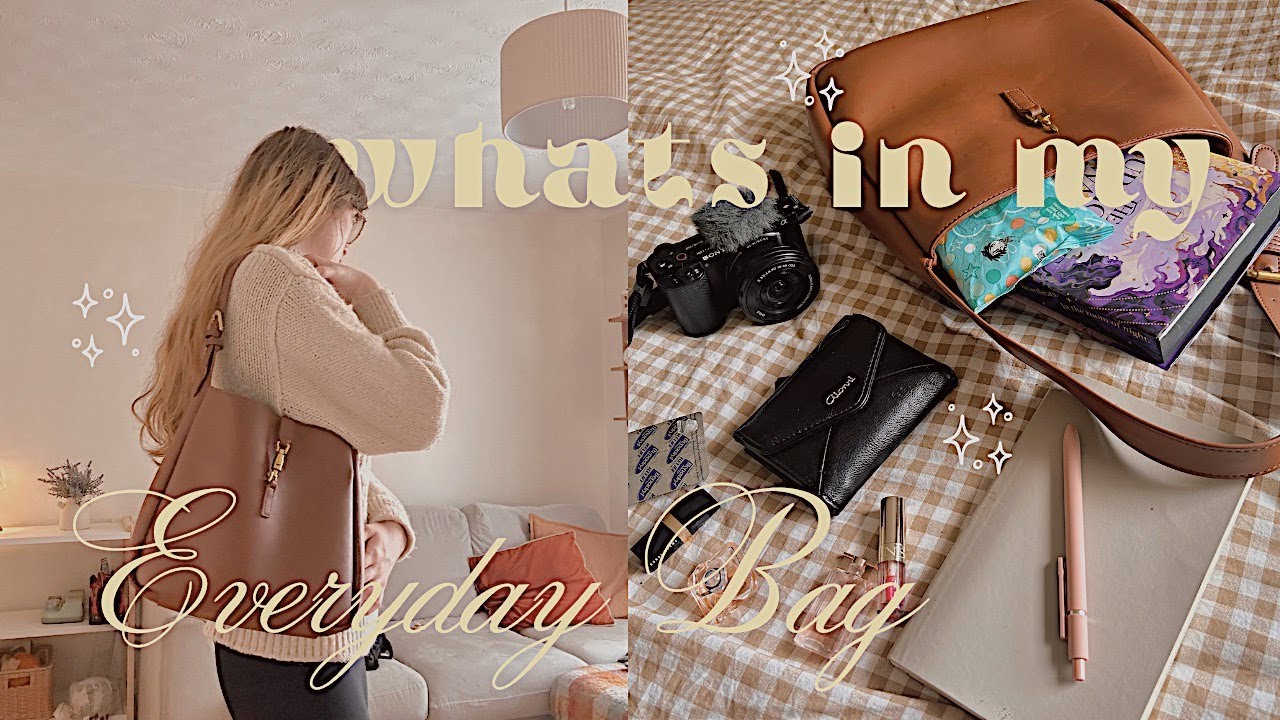 WHATS IN MY EVERYDAY BAG | as a minimalist & mother