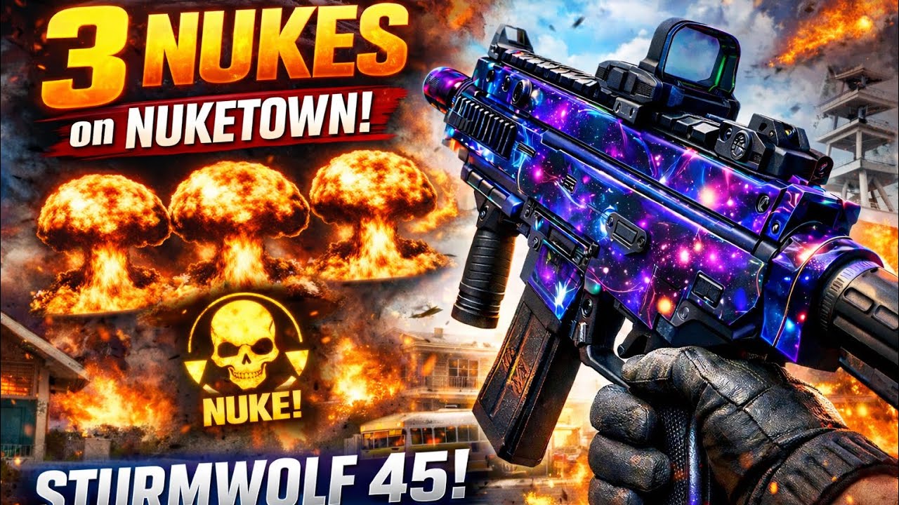 This Sturmwolf 45 Class Got Me 3 NUKES… Sturmwolf 45 Best Class Setup (BO7)