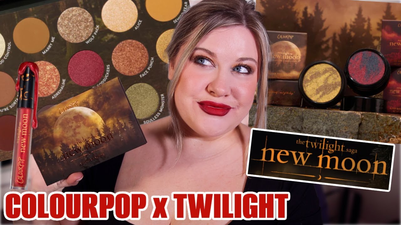 COLOURPOP TWILIGHT NEW MOON COLLECTION! 🐺🌕