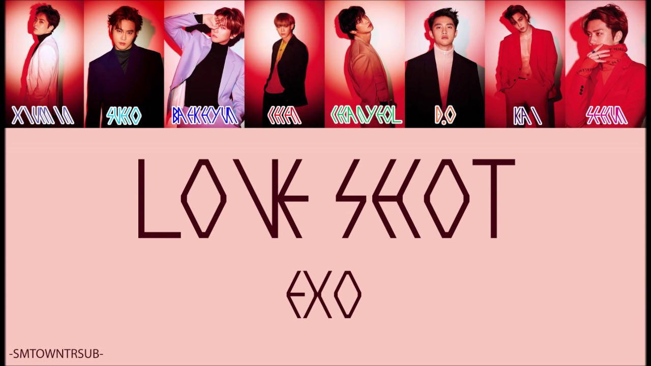 Love Shot -- EXO = Türkçe Çeviri = (Rom/Han/TR/Renk Kodlu)