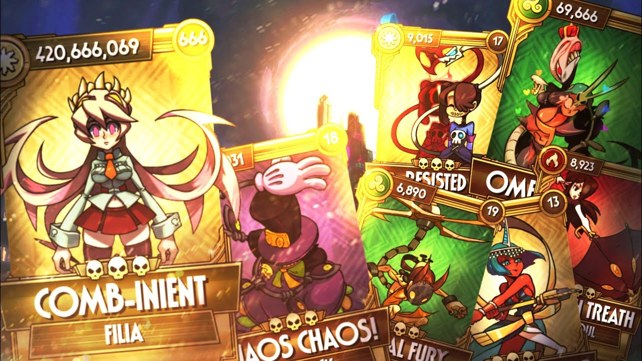 So I created fan custom cards | Skullgirls Mobile | #Skullgirls #SkullgirlsMobile