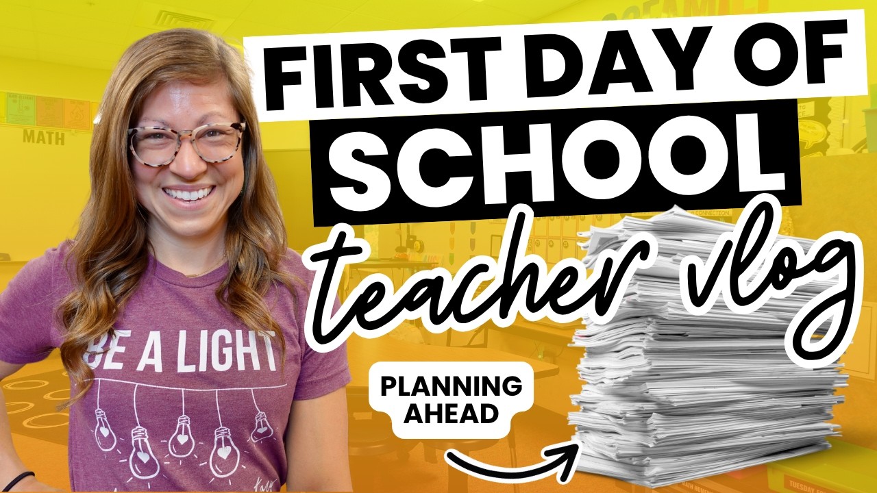 First Day Back to School for Teachers | Update VLOG