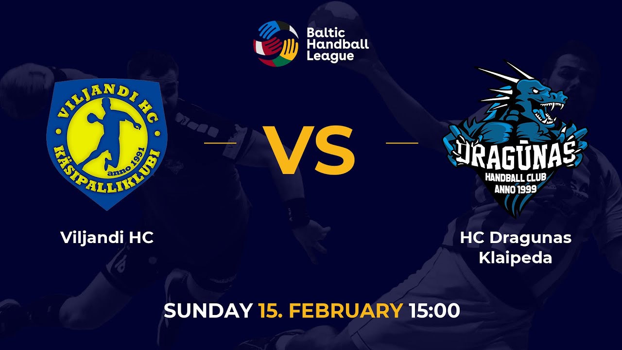 Viljandi HC - HC Dragunas Klaipeda - BHL 25/26
