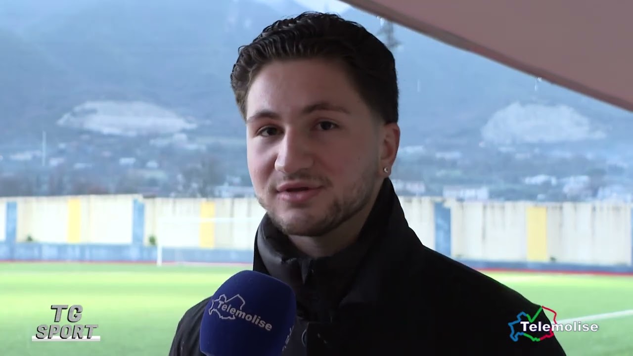 Al termine di Alife-San Leucio, ai nostri microfoni Davide Grande, appassionato del calcio molisano