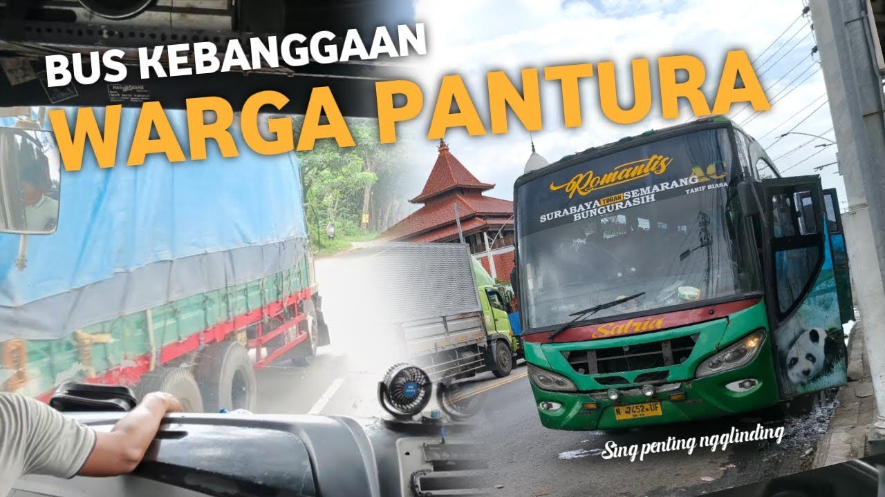WARGA PANTURA MANA YANG GAK TAU BUS INI🔥, Trip meteran Sinar mandiri mulia ATB Romantis