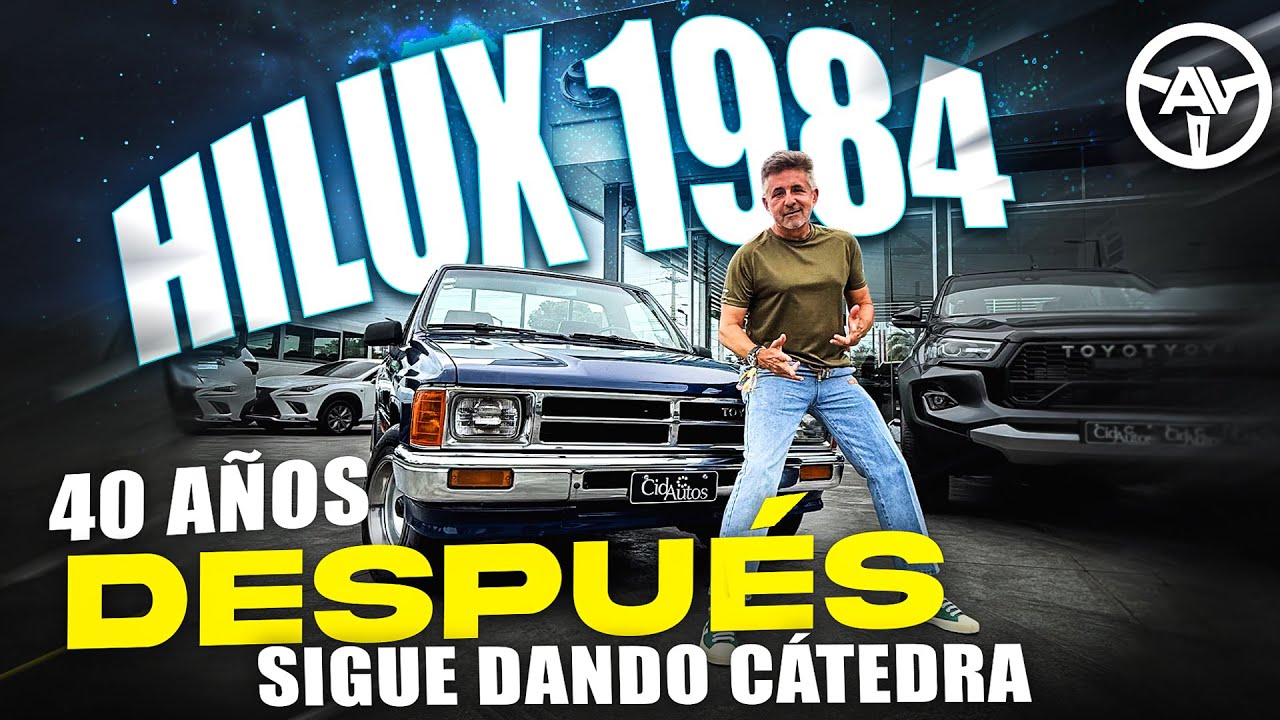 Toyota Hilux 1984 • 40 Años Después Sigue Dando Cátedra • Es Más Dura Que Tu SUV Nuevo