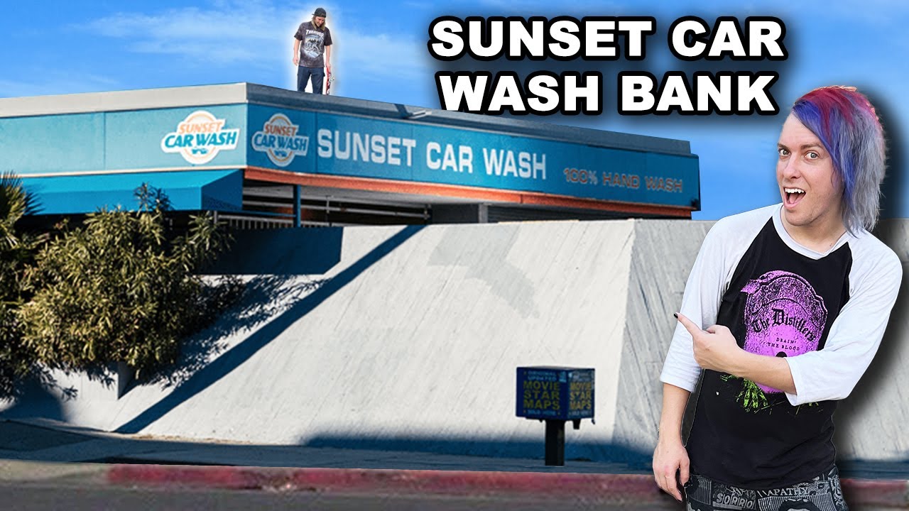Катание на коньках по автомойке Sunset в 2023 году!? - Spot History, эпизод 5