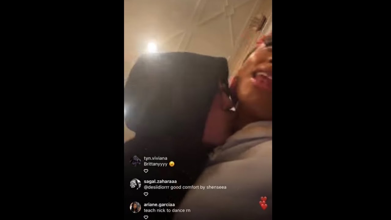 BRITTANY KIANA AND NICKGET2IT IG LIVE FT. AJSOWAVEY, RF.DBANDZ + MORE