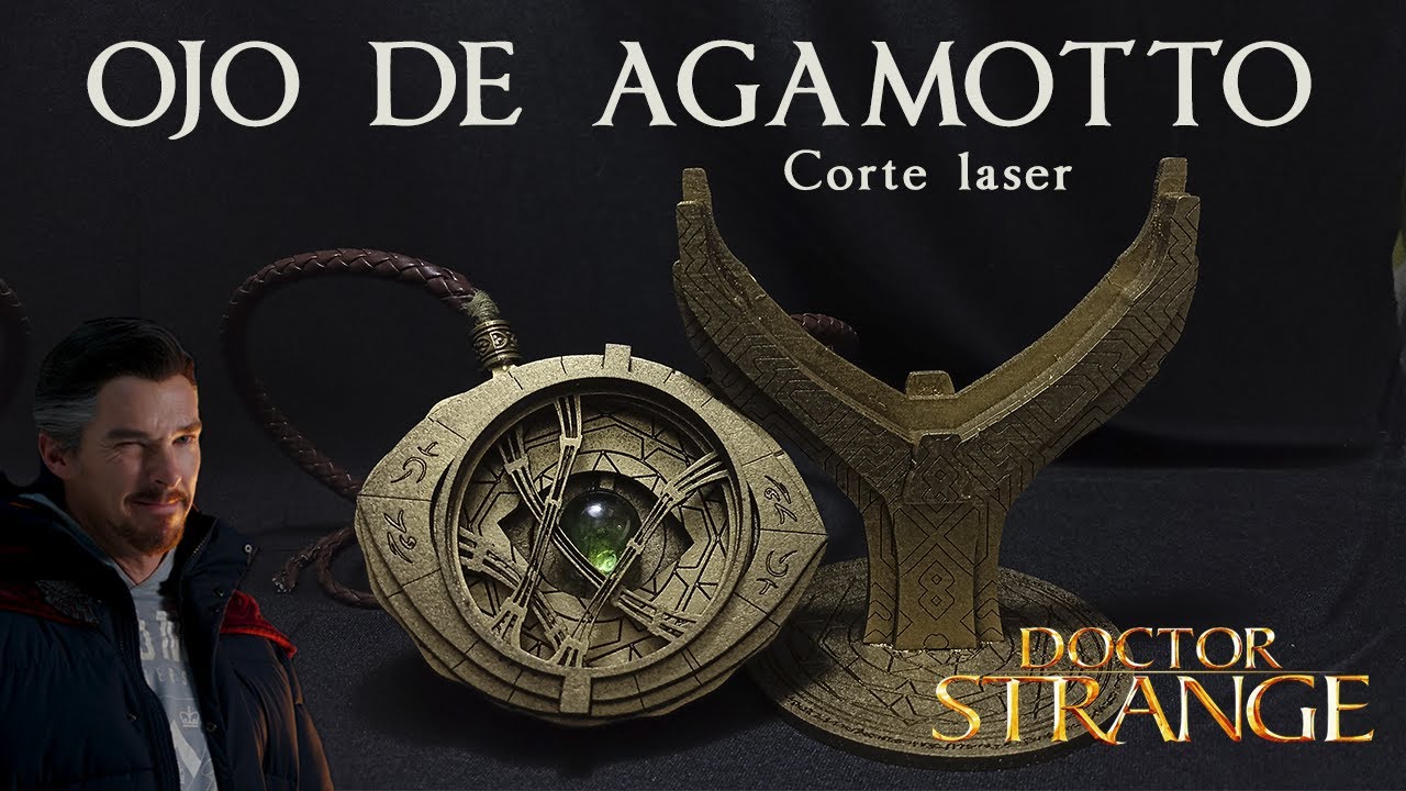 Ojo de Agamotto en Corte Laser | Multicapa