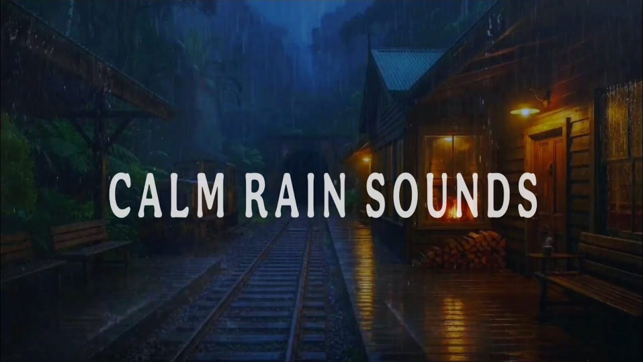 Soft Rain On Forest Cabin 🌧 | NO ADS |Ultimate Deep Sleep Ambience