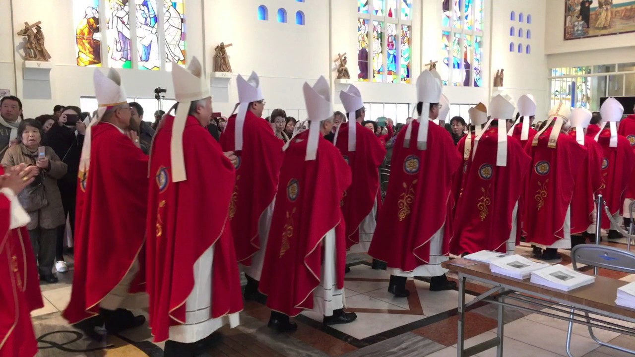 Thanksgiving Mass at Osaka Cathedral for the Beatification of Justo Takayama Ukon