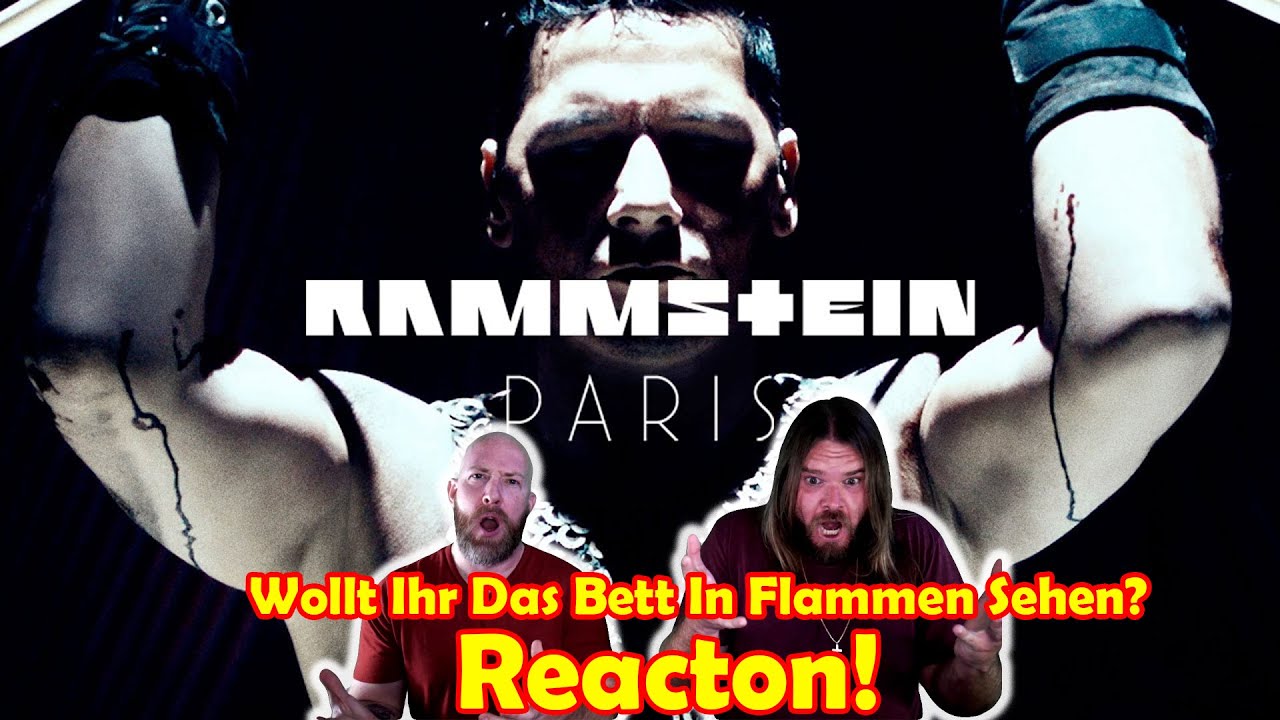 Musicians react to hearing Rammstein: Paris - Wollt Ihr Das Bett In Flammen Sehen? (Official Video)