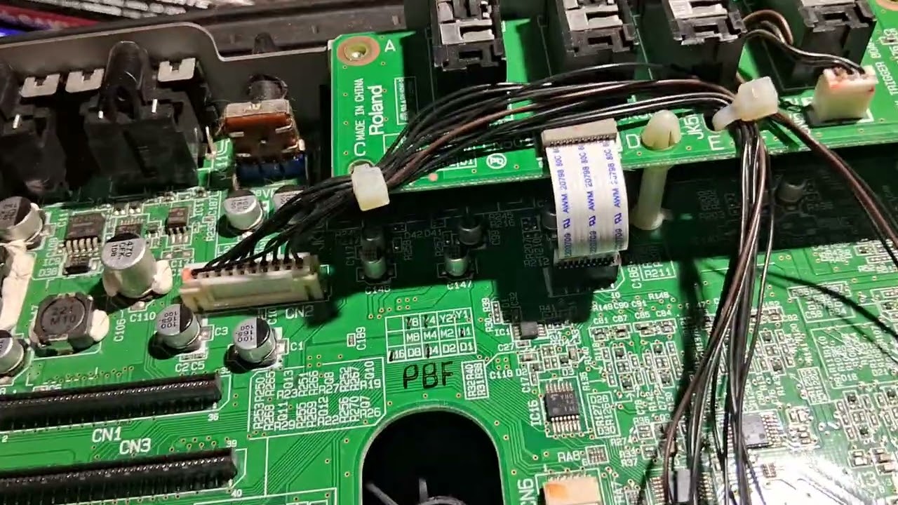 Reparación octapad Roland SPD-SX, sin encender, partes sueltas. ¡OK!