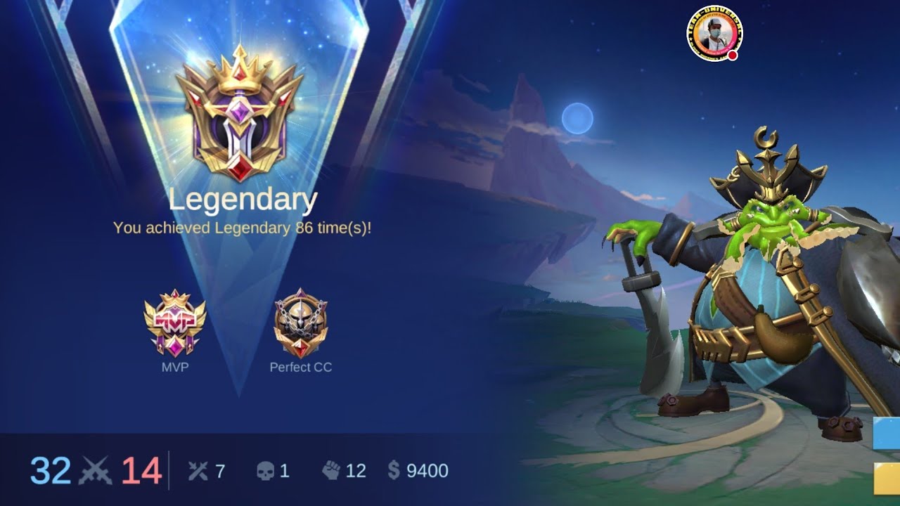 MOBILE LEGENDS GAME PLAY RANKING UP BY USING ONE HERO ONLY