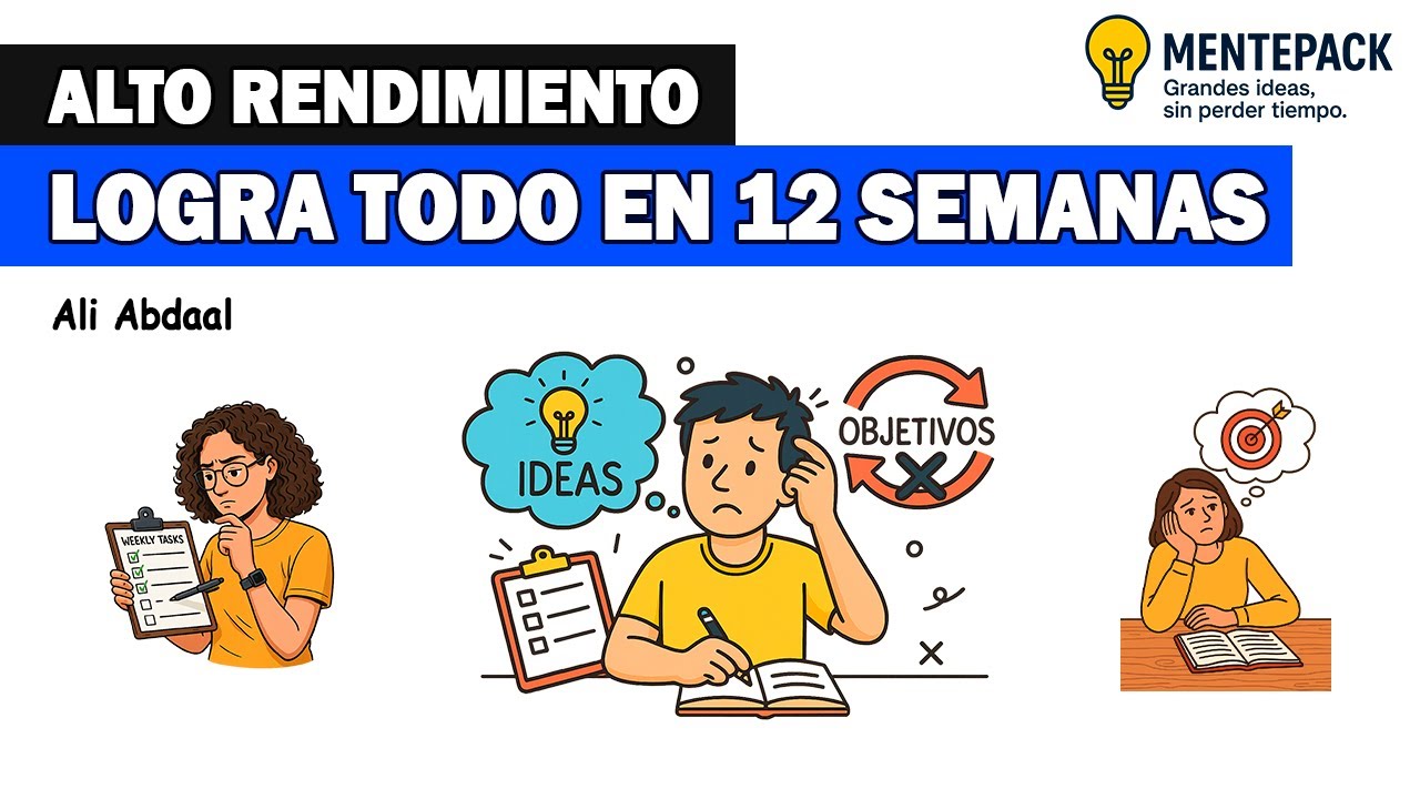 Logra más en 12 semanas que otros en 12 meses (Resumen en 5 minutos)