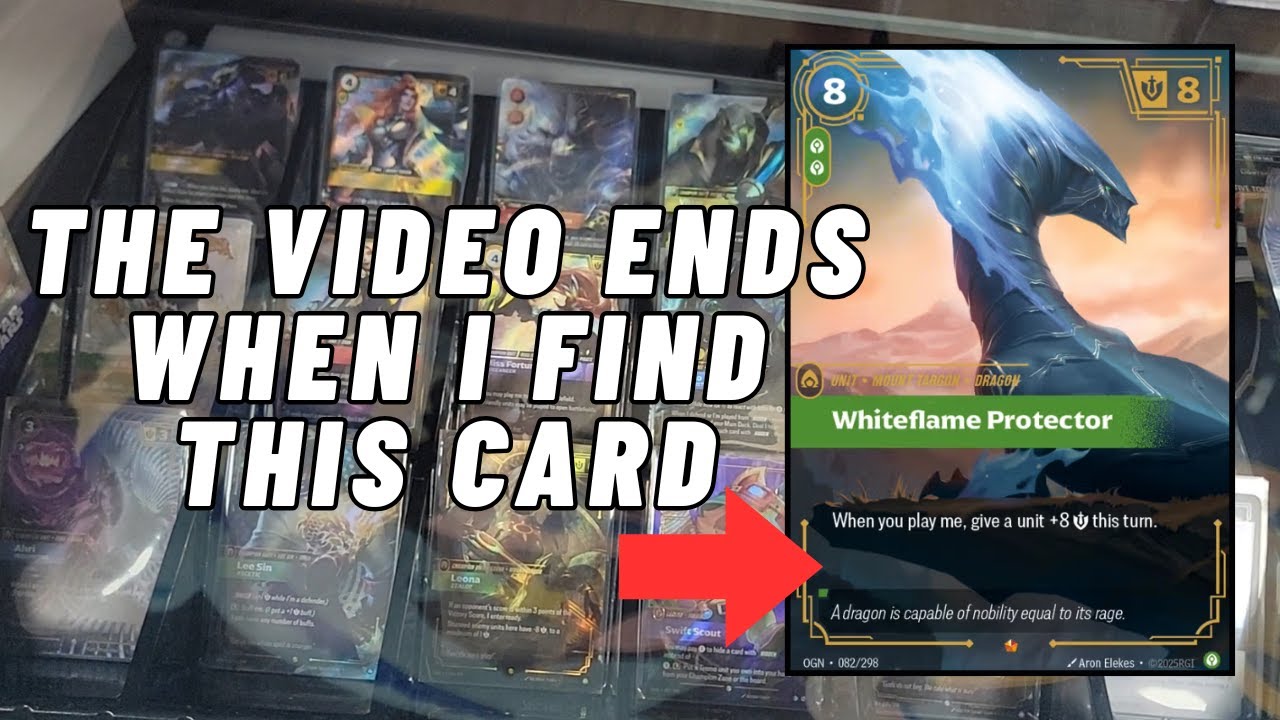 How Hard Is It To Find Riftbound Singles? Lets Upgrade A Lee Sin Deck