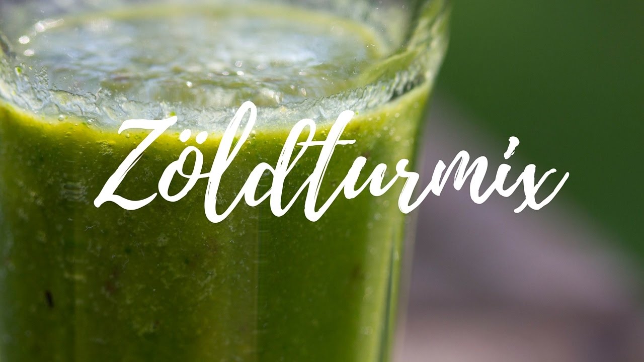 Zöldturmix recept💗 a'la Nyers Séf gyors és egyszerű nyers vegán egészséges frissitő edzésutáni ital😍