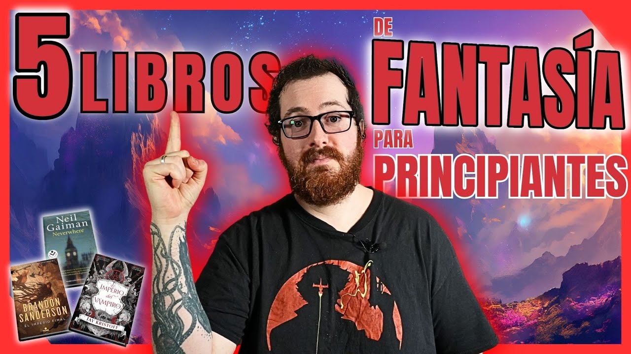 5 LIBROS para empezar a LEER FANTAS&Iacute;A | 📚