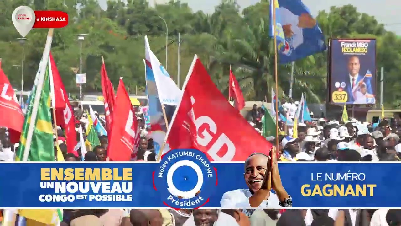 NO COMMENT: MOISE KATUMBI A KINSHASA (09 DEC 2023)