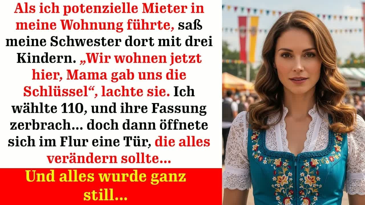 Schwester besetzt meine Wohnung doch der Anruf bei der Polizei löst einen Schock aus