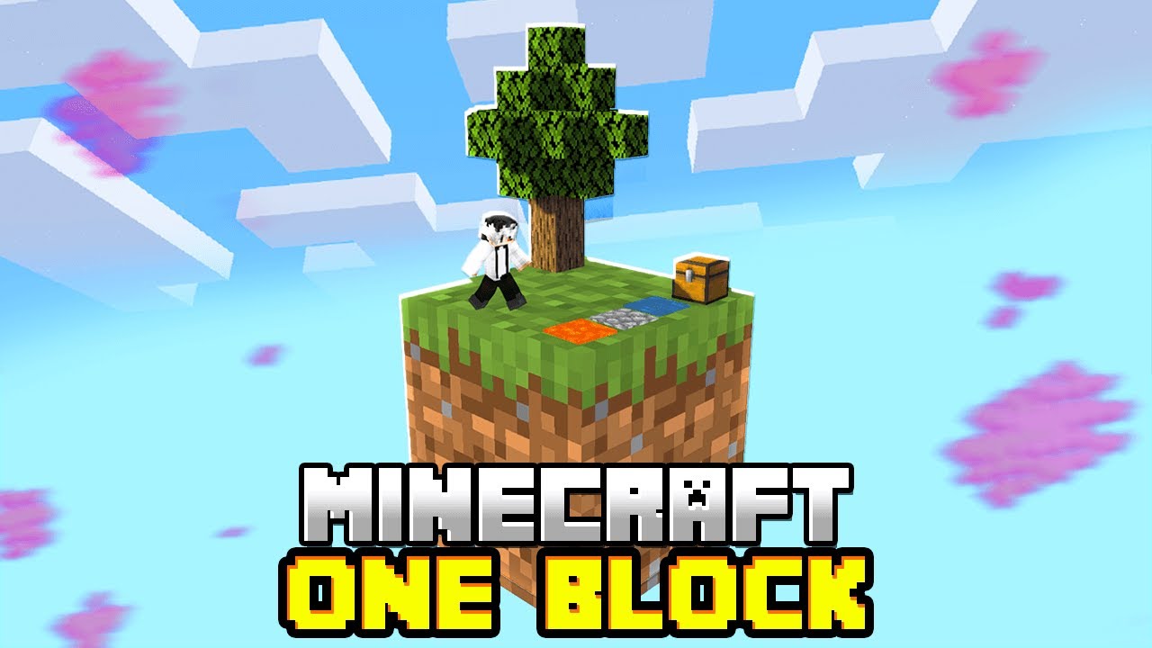 Minecraft Skyblock Dar Este Pe Un Singur Block!