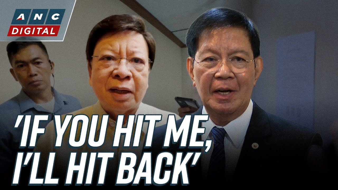 WATCH: Lacson, Marcoleta talk about fiery Senate exchange, flood control, WPS issues | ANC
