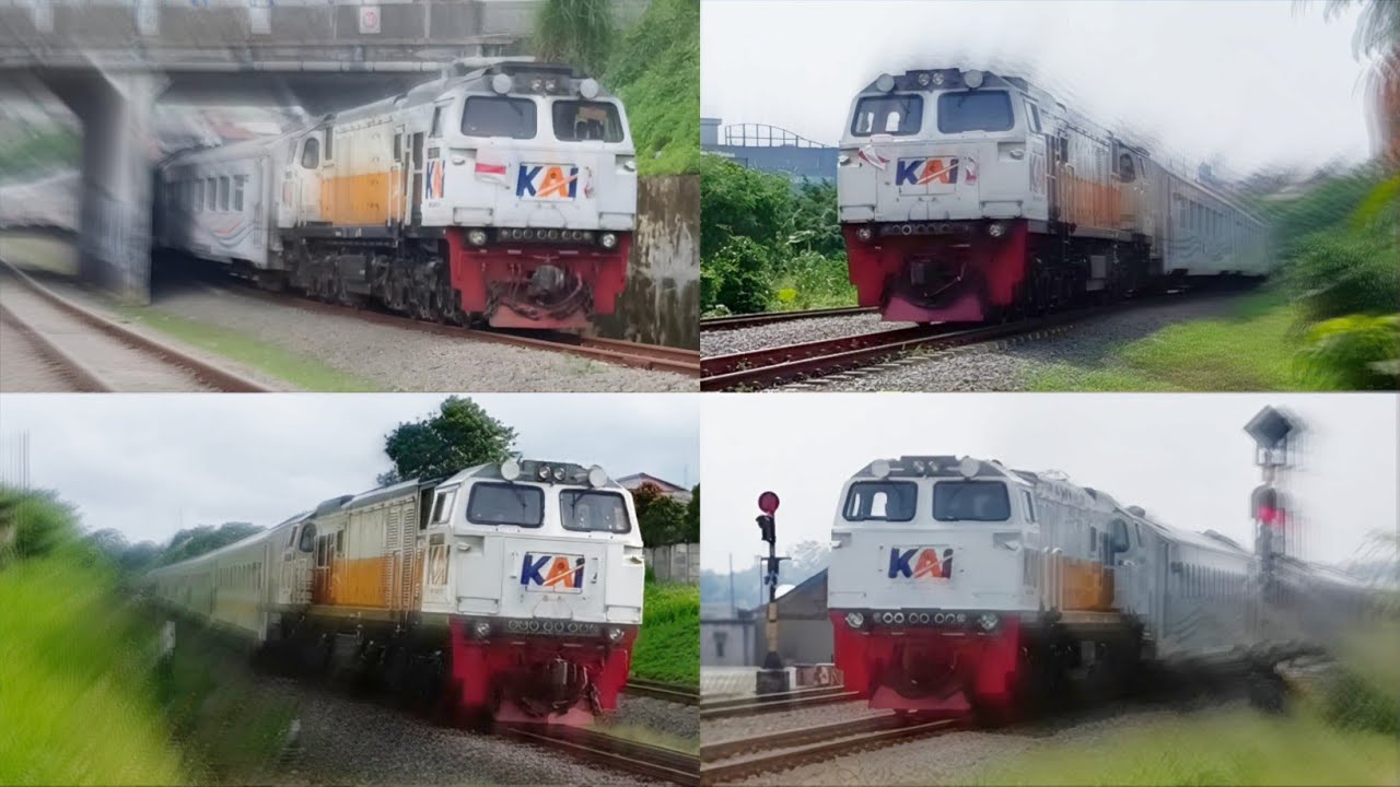 KOMPILASI KA PANGRANGO FULL SPEED