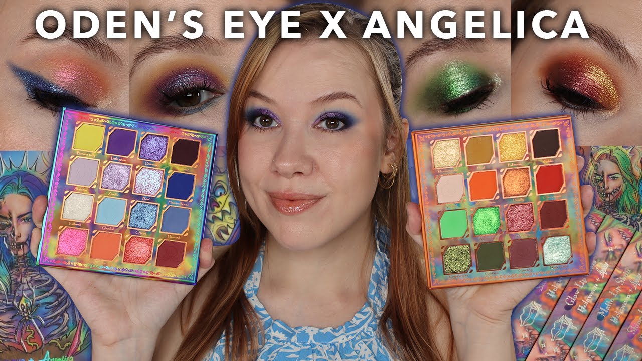 Oden’s Eye x Angelica Helaween Collection | 4 looks and lip swatches