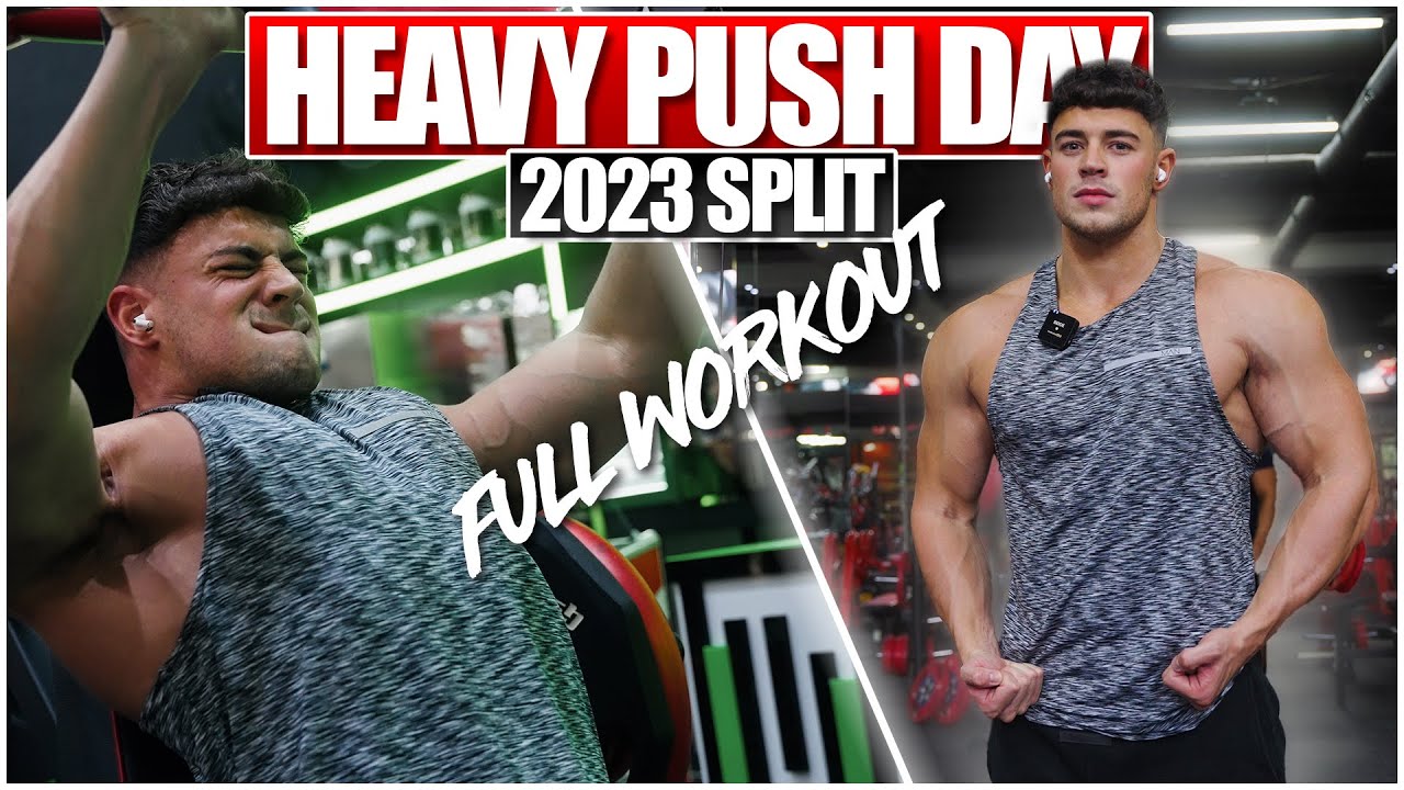 COMPLETE PUSH WORKOUT IN UNDER 20MIN (2023 SPLIT)