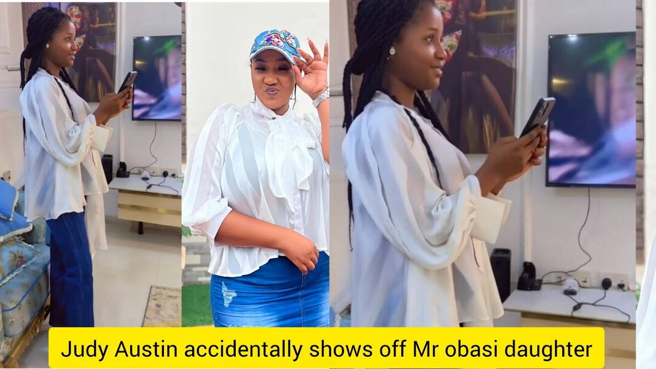 Judy Austin accidentally shows Mr Obasi lost daughter, Chidera wearing her oversized shirt. 
