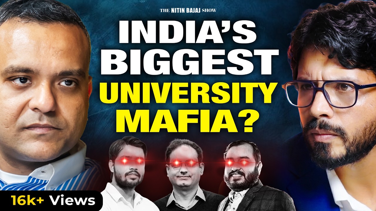 How Indian Universities Scam You? - Insider Exposes ₹5 Lakh Crore Education SCAM | Nitin Bajaj