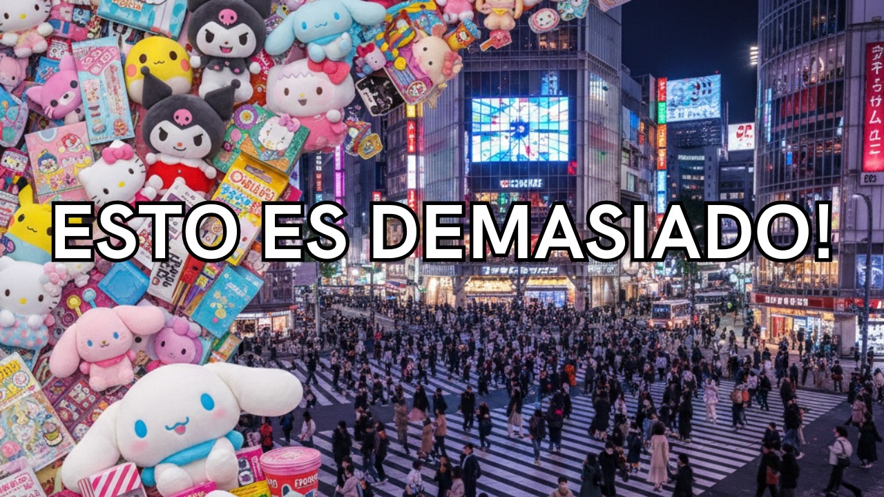 TOKIO: El paraíso de las COSAS INNECESARIAS (y el caos de Shibuya)