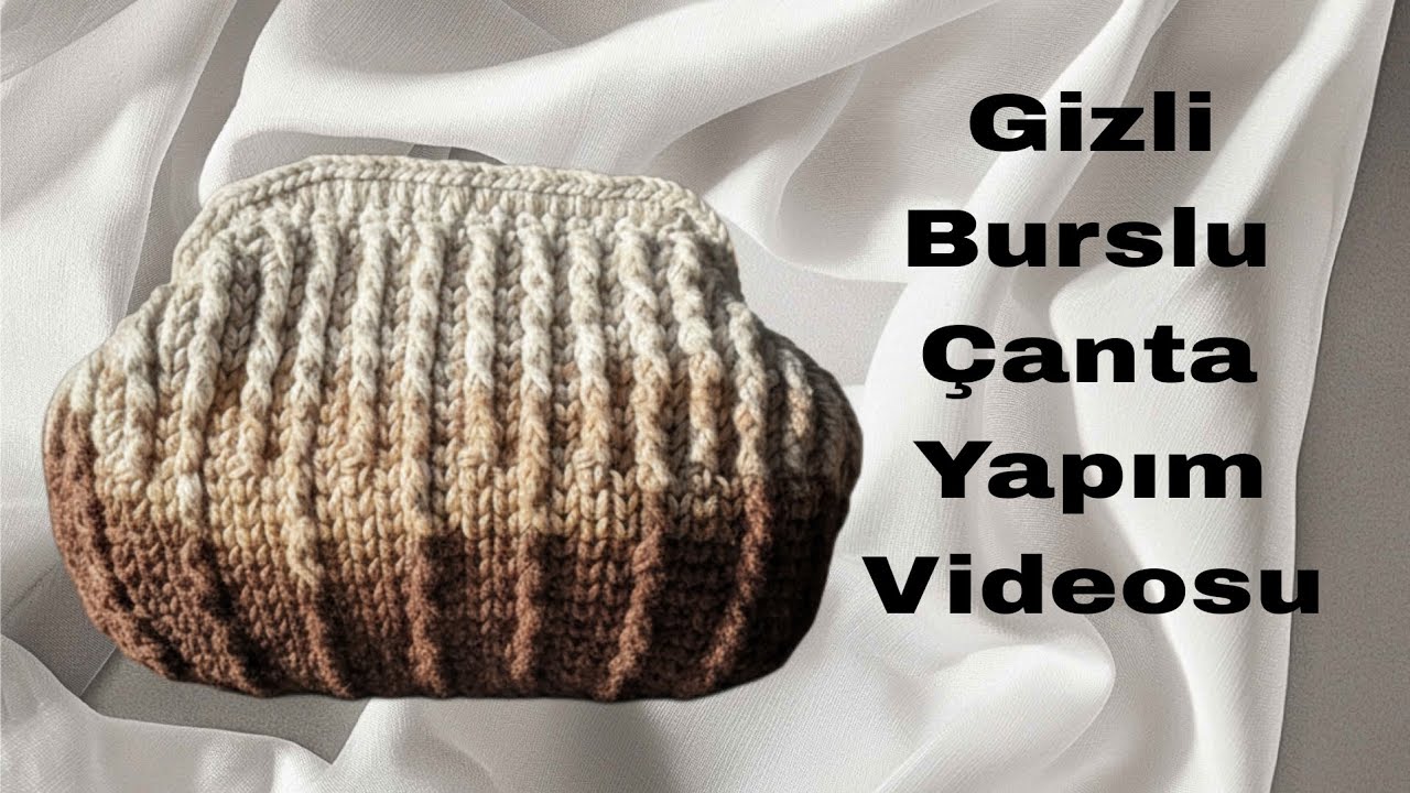 Gizli Burslu Çanta Yapımı (Pamuk Makrome Çanta Yapımı)