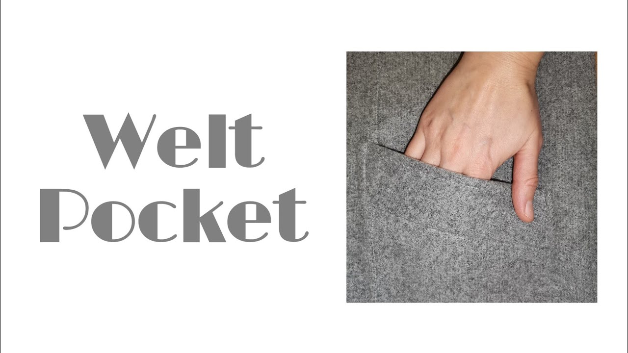 Step 6: How to Sew a Welt Pocket on a Coat |  From start to finish
