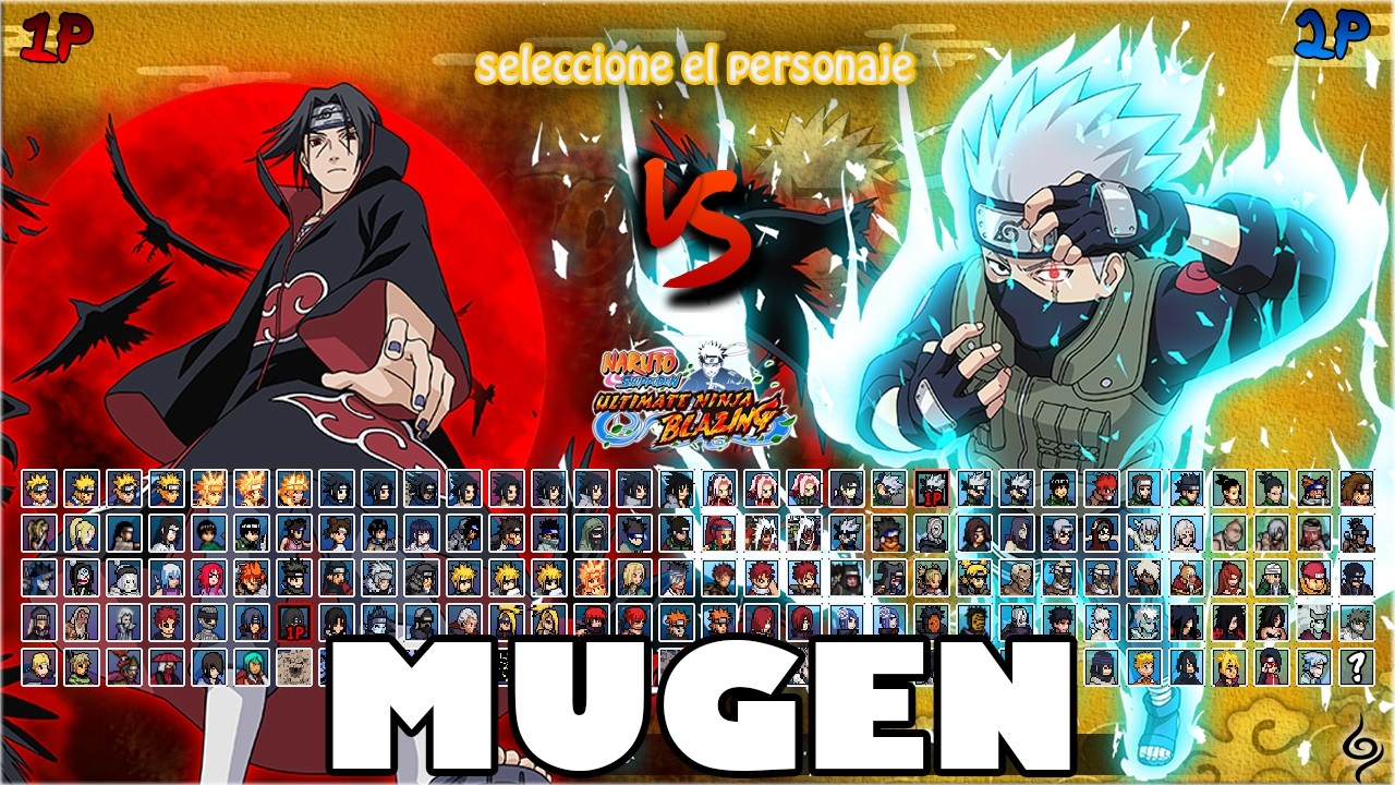 Kakashi Vs Itachi Edo - Naruto MUGEN EPIC Fight