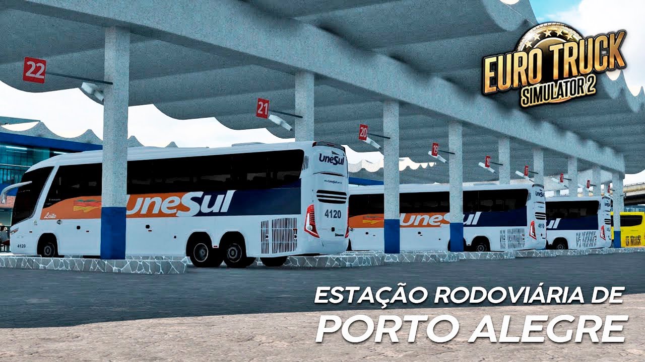 MOVIMENTAÇÃO RODOVIÁRIA de PORTO ALEGRE  | Euro Truck Simulator 2