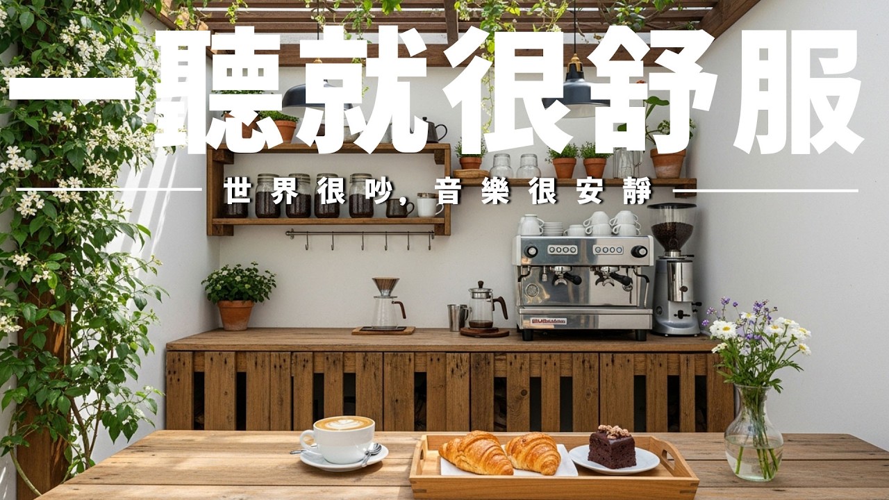 【RELAXING PIANO MUSIC】咖啡館放鬆時光背景音，咖啡香氣伴隨舒心旋律🌿釋放壓力與煩惱，沉澱思緒、安定情緒，讓心回到寧靜狀態；夜間安穩睡眠，適合閱讀/寫作/冥想/通勤