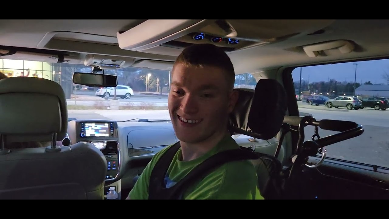 Sam heads to Dairy Queen for dinner in the van 12.21.23 @onthatnote