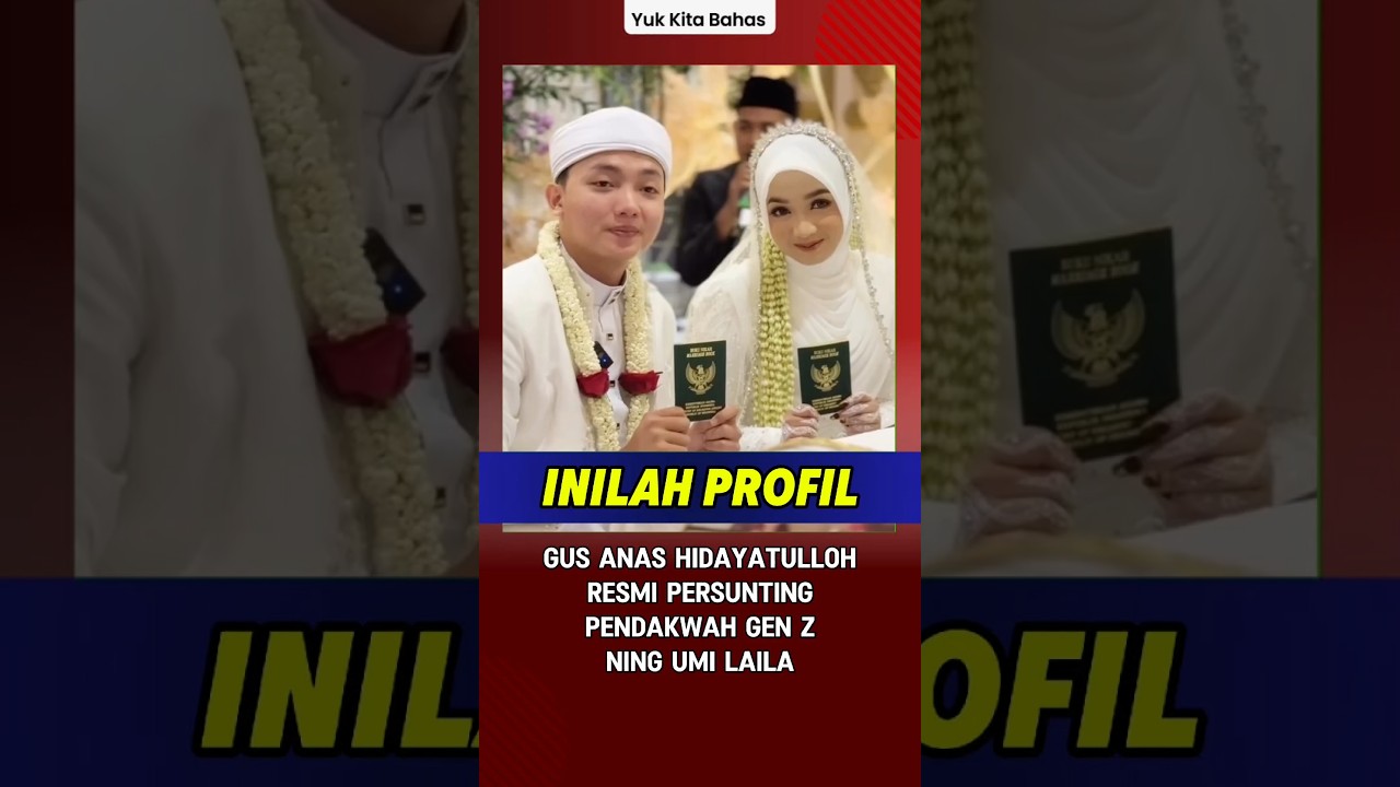 Inilah Profil Gus Anas Hidayatulloh Resmi Persunting Pendakwah Gen Z Ning Umi Laila