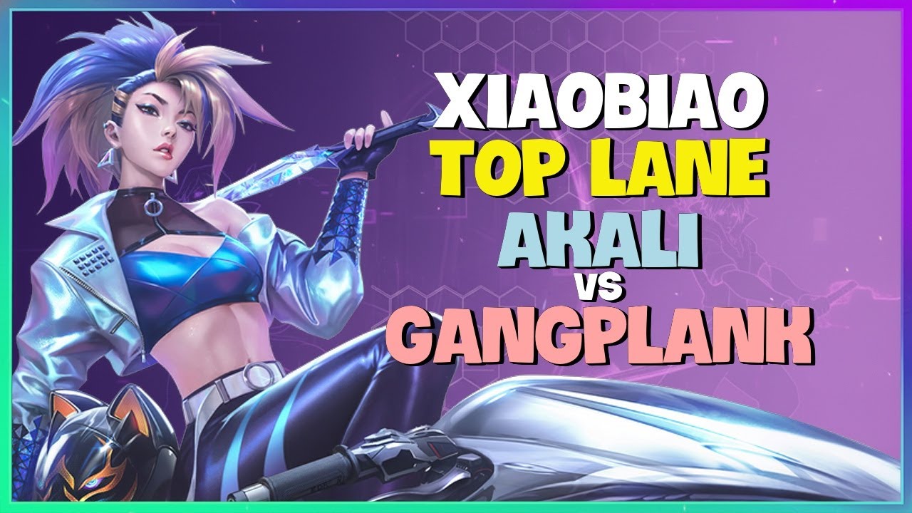XiaoBiao Unlocks Flawless Top Lane Mechanics on the Rank 1 Akali Masterclass Engsub