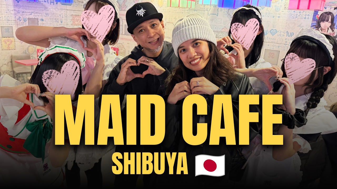 Maid Cafe, Shibuya Crossing, Meiji Shrine & Donki Shinjuku Shopping | Tokyo Vlog (+ tips & prices)