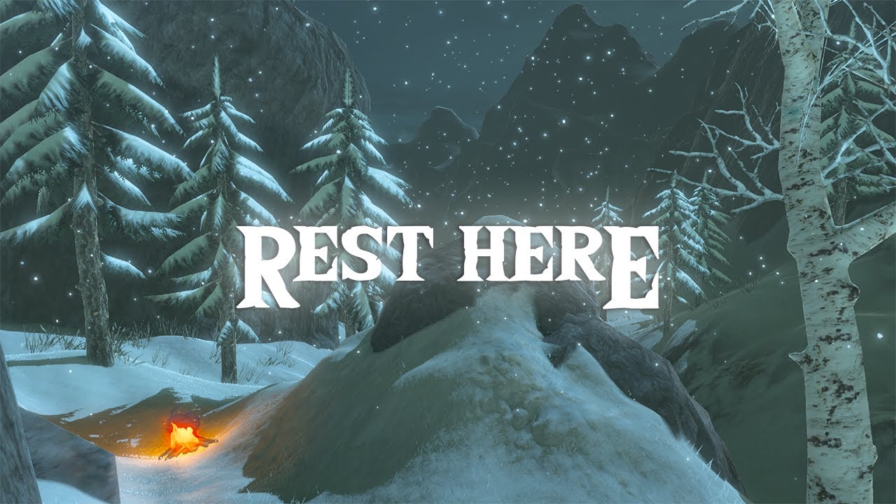 you are tired, rest here.. relaxing zelda botw music & ambience