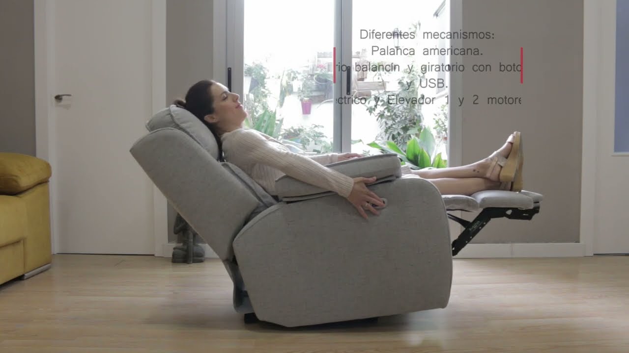 Sill&oacute;n relax Niza pared 0