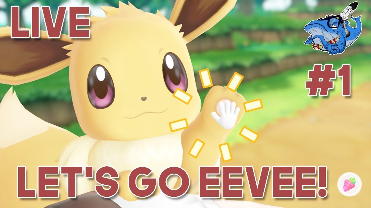 POKÉMON LET'S GO EEVEE! - LIVE - #1