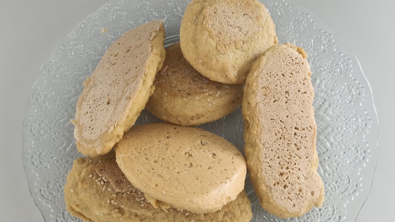 Рецепт мягкого хлеба из нута на сковороде #bread