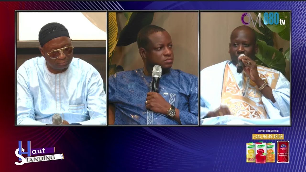 OM TV : ALOU KIDA , AMADOU SARRE et NIAFO SARRE FITINI  EN EXCLUSIVITÉ DANS L’ÉMISSION HAUT STANDING
