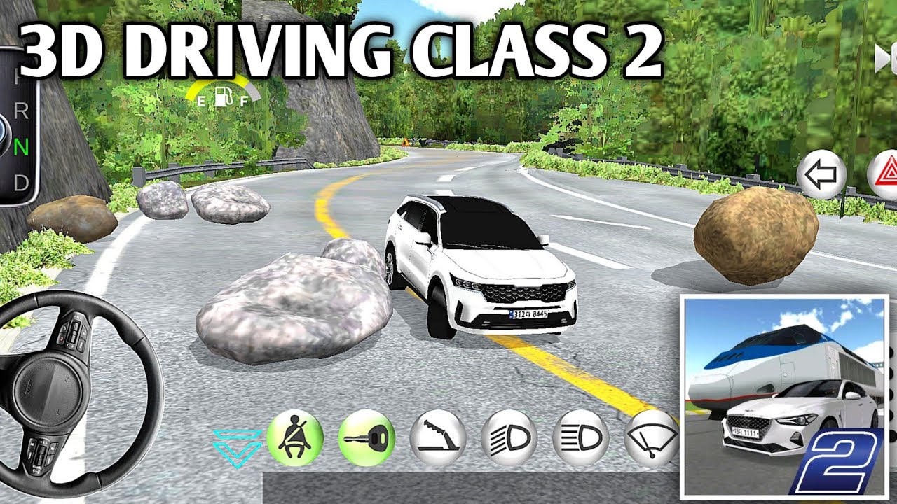 😍 3D Driving Class 2 - First Gameplay -  Android Best Simulator Game - #raidenislive