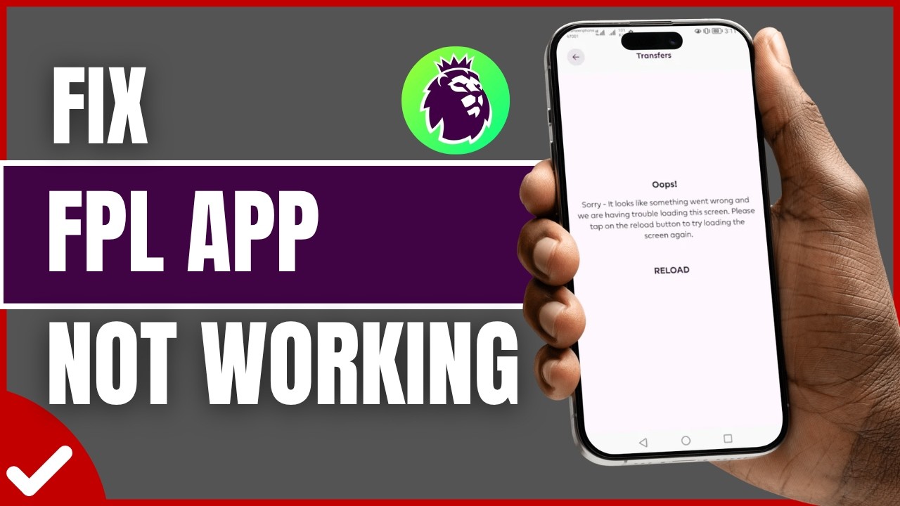 How To Fix FPL App Not Working (2026) | Fantasy Premier League App Fix